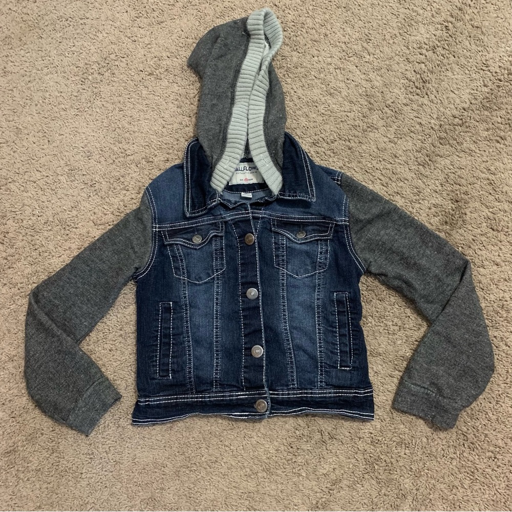 Wallflower Hooded Jean Jacket Small